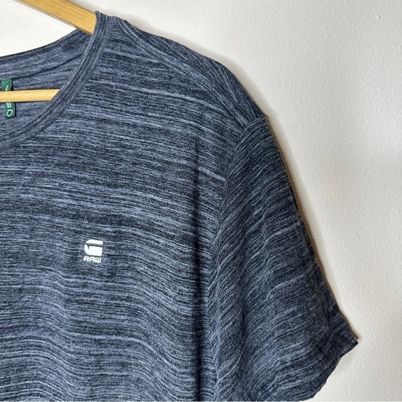 G Star Raw Starkon Loose Fit T-Shirt Marled Gray L - Picture 3 of 7